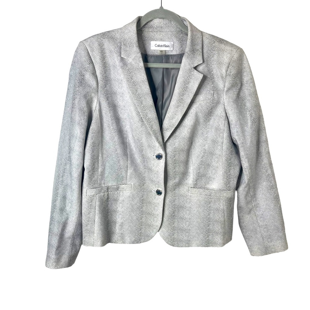 Calvin Klein Gray Blazer